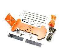 Reinscer Kit de plantilla ajustable, para hacer jig tejido, cuerda de camping, joyas, llaveros, idea de manualidades para adultos y niños