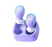 Reinscer Mini auriculares inalámbricos Bluetooth Touch Light Tapones antisudor HD calidad de sonido estéreo Universal Headset,Lila