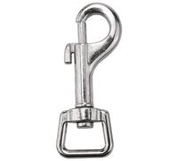 Reinscer Mosquetón de 20 piezas para la conexión de collares de correa de perro, giratorio resistente, tornillo de ojal, clip de liberación para hebilla de mascotas
