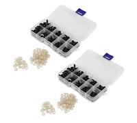 Reinscer - Muñecas de seguridad de plástico (6 a 12 mm, 200 unidades, 200 unidades)
