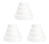 Reinscer Pack de 12 muñecos de espuma para decorar y exhibir bodas, escultura, modelado de manualidades, clase infantil, flores