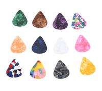 Reinscer Pack de 60 púas de guitarra de arte abstracto, regalo único para guitarra acústica y bajo, incluye 0,46 mm, 0,71 mm, 0,96 mm