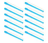 Reinscer Paquete de 12 flautas soprano con 8 agujeros y bastón de limpieza de estilo alemán para principiantes, graduaciones o regreso a clases, 34,70 x 25,50 x 5,79 cm