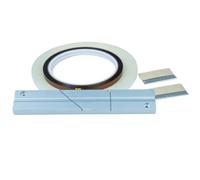 Reinscer Para cinta REVOX/STUDER 1/4, bloques de empalme universales + kit de reparación de cinta de sujeción, último artículo disponible (B), fácil de usar
