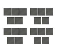 Reinscer Película polarizadora lineal, filtro polarizador LCD/LED, película polarizadora para fotografía polarizadora, 10 x 10 cm, 20 unidades, sin pegamento