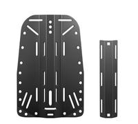 Reinscer Placa trasera de aluminio, placa de buceo, placa BCD de buceo, adaptador de tanque individual, set de buceo