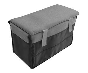 Reinscer protectora acolchada para cámara DSLR, lente y accesorios negro, Negro