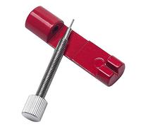 Reinscer Reloj de metal para reloj de pulsera, removedor de relojes, herramienta de reparación de relojes, color rojo, rojo