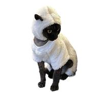 Reinscer ropa para gatos sin pelo, convierte a tu en un suéter de ovejas para mascotas. Ropa para mascotas con diseño de oveja. Sudadera con capucha para mascotas M