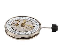 Reinscer Shanghai directo 2824 Movimiento Movimiento Fecha Movimiento mecánico automático Hombre Reloj, plata