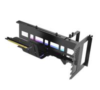 Reinscer Soporte vertical para tarjeta gráfica EZ-40 ARGB PCIe 4.0 X16 Cable adaptador de tarjeta gráfica GPU Accesorios de repuesto