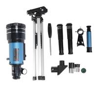 Reinscer Telescopio superior para adultos y niños, apertura de 70 mm (15 x 150 mm), telescopio refractor portátil para principiantes, telescopio de viaje de 300 mm, reutilizable