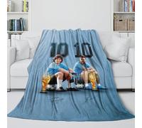 REIPOL Messi Fútbol Manta Cómoda Cálida - Cobija Acogedora para Cama Sofá Oficina Cuna - Mantas para Niños Jóvenes Adultos - Brinda Calidez Y Felicidad - Cumpleaños Navidad Boda Regalo(150x200cm)