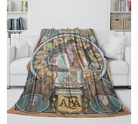 REIPOL Messi Fútbol Manta Franela - para Compartir Y Preservar La Temperatura De Los Demás - Cobija Agradable A La Piel para Envolver Algo Calidez Y Felicidad En Esas Noches Más Frías(150x200cm)
