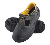 Reis Bryes-S-Ob_43 Yes - Zapatillas de trabajo (talla 43), color negro y amarillo