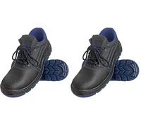 REIS BRYESK-P-SB-N41 Yes - Zapatos de Seguridad, Color Negro y Azul, Talla 41 (Paquete de 2)