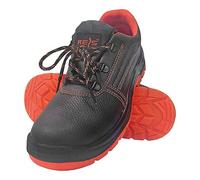 Reis BRYESK-P-SB-P44 - Botas de seguridad (talla 44), color negro y rojo