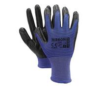 Reis Ribbon_Nb11 - Guantes de protección (talla 11, 12 unidades), color azul y negro