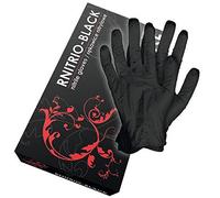 Reis RNITRIO-BLACK_M - Guantes de nitrilo (talla M), color negro