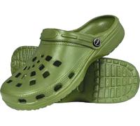 Reis Zuecos y pantuflas para hombre, mujer y niños, unisex, para adultos, talla 43, color verde