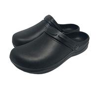 REIS - Zuecos y pantuflas unisex, 38 EU, Negro, 1