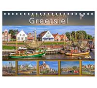 Reise an die Nordsee - Greetsiel (Tischkalender 2026 DIN A5 quer), CALVENDO Monatskalender: Der Fotokünstler Peter Roder nimmt Sie mit auf eine Reise nach Greetsiel an der Nordsee.