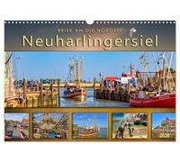 Reise an die Nordsee - Neuharlingersiel (Wandkalender 2026 DIN A3 quer), CALVENDO Monatskalender: Der Fotokünstler Peter Roder nimmt Sie mit auf eine ... bezaubernden Hafen Neuharlingersiel.