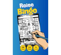 Reise Bingo: Das Auto-Reisespiel gegen Langeweile bei Autofahrten für Reisen, Urlaube oder Ausflüge | für Kinder ab 4 Jahre
