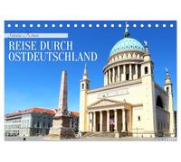 Reise durch Ostdeutschland (Tischkalender 2026 DIN A5 quer), CALVENDO Monatskalender: Von der Ostsee bis zum Harz - Ostdeutschland in Bildern erleben