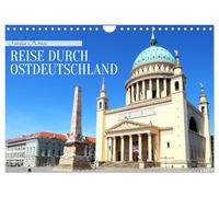 Reise durch Ostdeutschland (Wandkalender 2026 DIN A4 quer), CALVENDO Monatskalender: Von der Ostsee bis zum Harz - Ostdeutschland in Bildern erleben