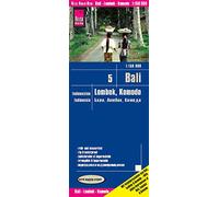 Bali, Lombok y Komodo, mapa de carreteras impermeable. Escala 1:150.000. Reise Know-How.: world mapping project (Indonesia 5 Bali / Lombok / Komodo (1:150.000))