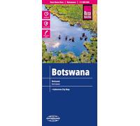 Botsuana, mapa impermeable de carreteras. Escala 1:1.000.000 impermable. Reise Know-How.: reiß- und wasserfest (world mapping project) (Botswana (1:1.000.000))