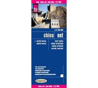 China este, mapa impermeable de carreteras. Escala 1:2.700.000 impermeable. Reise Know-How. (China East (1:2.700.000))