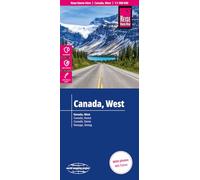 Reise Know-How Landkarte Kanada, West | Canada, West (1:1.900.000): reiß- und wasserfest (world mapping project)