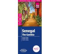 Reise Know-How Landkarte Senegal, Gambia (1:550.000): reiß- und wasserfest (world mapping project)