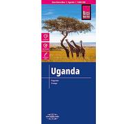Reise Know-How Landkarte Uganda (1:600.000): world mapping project / reiß - und wasserfest