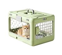 Reisebox - Tragbare Faltbare Hartschalen Katzenträger, Robuste Transportbox, Sichere Reisekiste, Langlebige Käfig Tragetasche | Praktische Transportlösung Für Kätzchen Welpen Camping