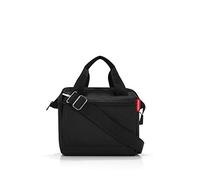 reisenthel allrounder cross - Pequeño bolso crossbody con correa de hombro desmontable y ajustable, hecho de un material repelente al agua, en negro