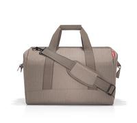 reisenthel Allrounder L - Bolsa de Doctor versátil para Viajes, Trabajo o Tiempo Libre - con diseño Funcional y Elegante, Herringbone Moca, Talla única, Moderno