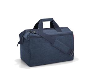 reisenthel Allrounder L Pocket - Bolsa de doctor versátil para viajes, trabajo y tiempo libre - con práctica función de enganche para carrito, Twist Navy, L pocket, Casual