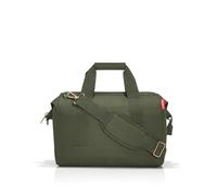 reisenthel Allrounder M - Bolsa de doctorado versátil para Viajes, Trabajo o Tiempo Libre - con diseño Funcional y Elegante, Forest Gold, Talla única, Clásico