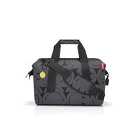reisenthel Allrounder M - Bolsa de doctorado versátil para Viajes, Trabajo o Tiempo Libre - con diseño Funcional y Elegante, Smiley Grey, Talla única