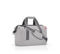 reisenthel Allrounder M - Bolsa de doctorado versátil para Viajes, Trabajo o Tiempo Libre - con diseño Funcional y Elegante, Herringbone Grey, Medium, Bolsa de Lona