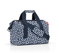 reisenthel Allrounder M - Bolso Elegante para Viajar, Trabajar o para el Ocio, con un diseño Funcional y Elegante, en Azul Signature Navy