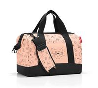reisenthel Bolsa de viaje para niños Allrounder M 40 cm cats and dogs rose (IX3064)