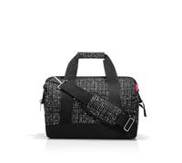 reisenthel Allrounder M Modern - Estampado de Serpiente Unisex, Negro Bouclé, M, Clásico