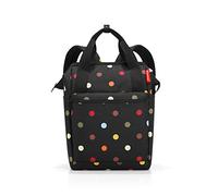 reisenthel allrounder R - Mochila y bolso en uno, con solapa para carritos de viaje, en puntos