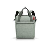 reisenthel Allrounder R Twist Sage - Mochila y Bolsa de Transporte en 1 - con Solapa para Carrito de Viaje