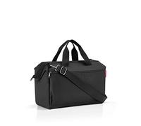 reisenthel Allrounder S Pocket - Bolso Elegante y Funcional para Viajes, Trabajo u Ocio, con una práctica función de Enganche al Carrito de Viaje, en Negro