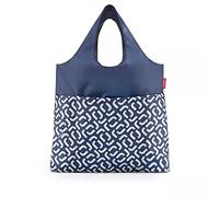 Reisenthel AV4073 MINI MAXI SHOPPER PLUS SIGNATURE NAVY Gym Bag Mujer SIGNATURE NAVY Tamaño Unica